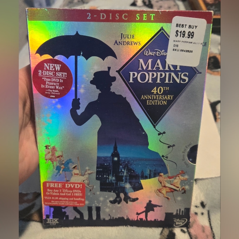 Marry Poppins 40th anniversary edition 2 disc set